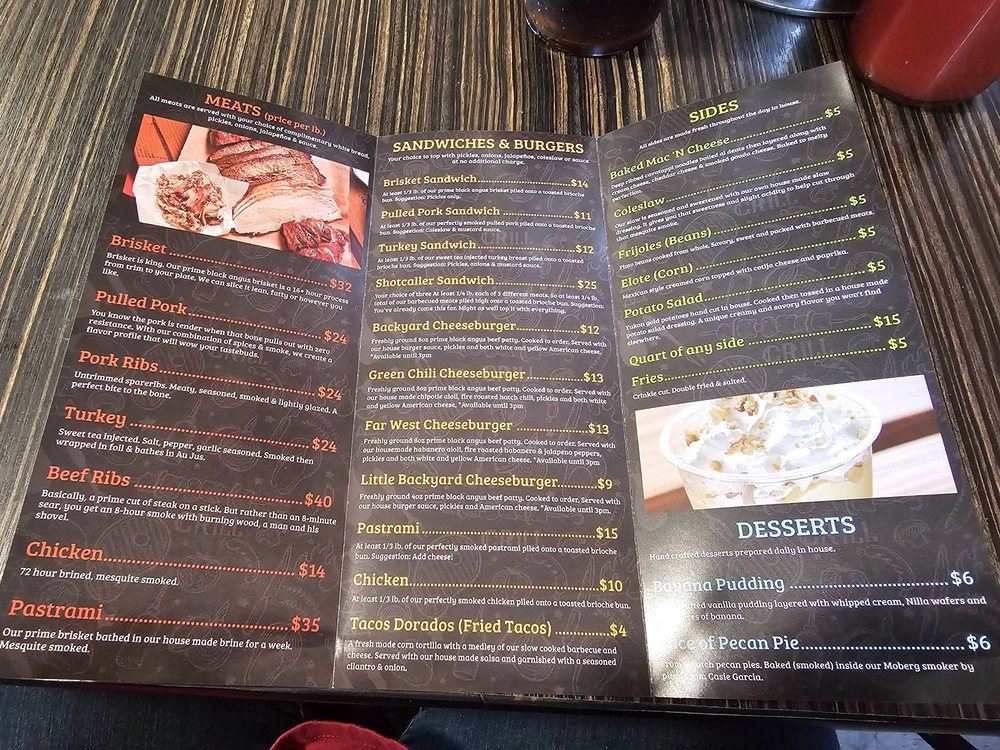 Eric's Family Barbecue Menu - Image 10