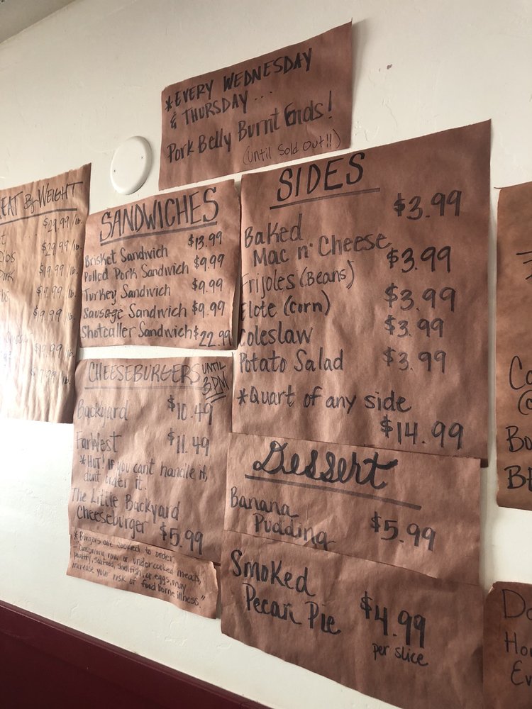 Eric's Family Barbecue Menu - Image 12
